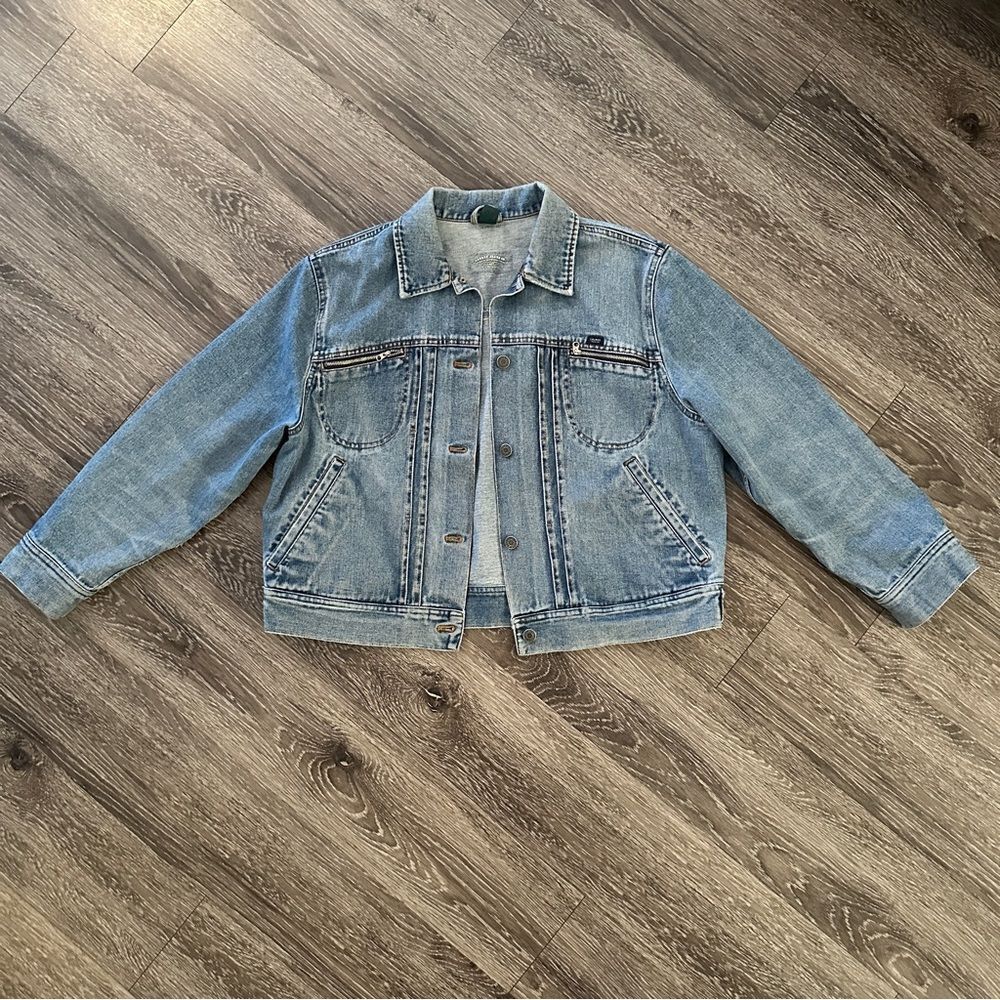Ralph Lauren Jeans Company vintage oversized denim jacket